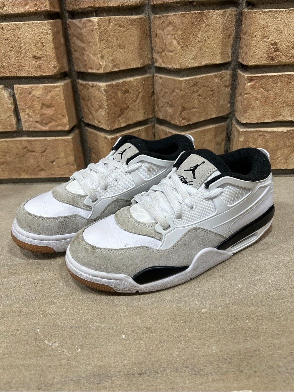 Nike Air Jordan 4 RM Black White Military Sneakers FQ7938-110 Women’s 8 or 6.5Y
